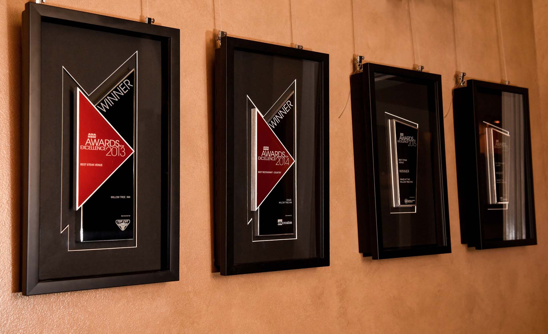 201320142x2015Awardsonwall